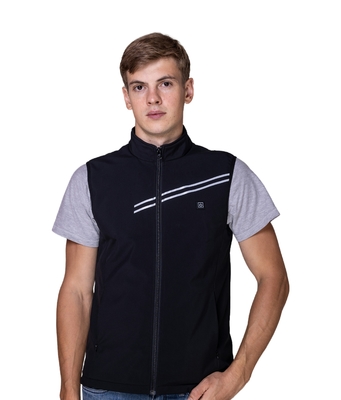 carbon fiber heated thermal jacket vest perfect for outdoor work in chilly conditions