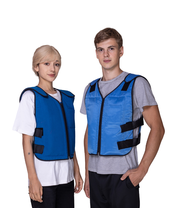 Summer Outdoor Workers Cooling Vest with Direct Supply and 100% Polyester Fabric Type